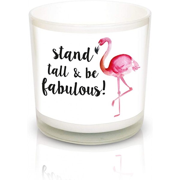 Lumanare Parfumata cu mesaj "Stand tall&be fabulous"