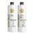 Kit Indreptare Progresiva  a parului Keratreat (Sampon Si Crema Indreptare) ,Haskell,1L+1L