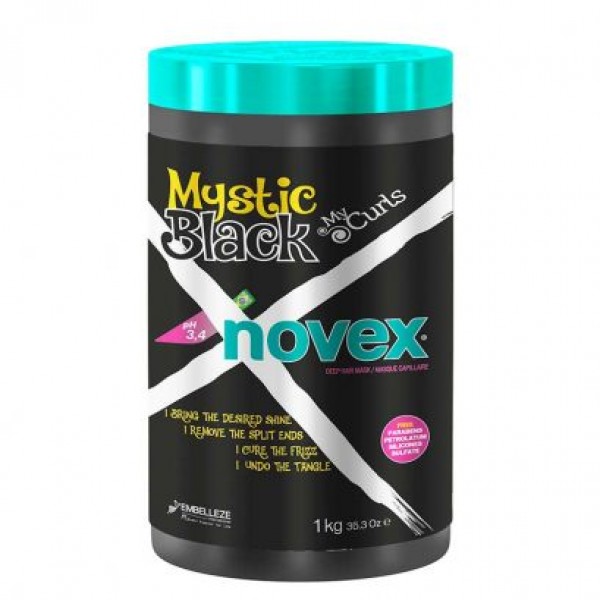 Masca pentru par cret ulei baobab Mystic Black 1kg